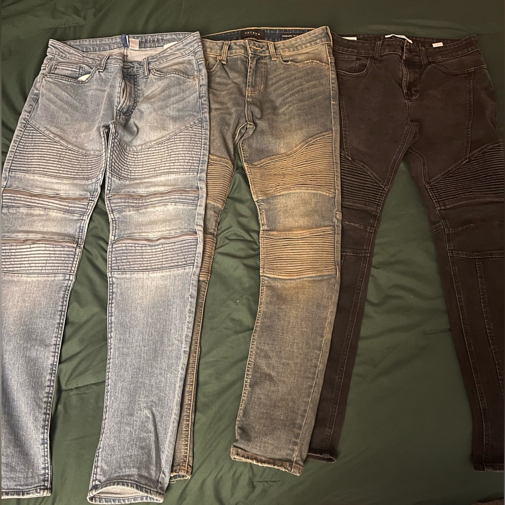 PacSun Stacked Skinny Jeans